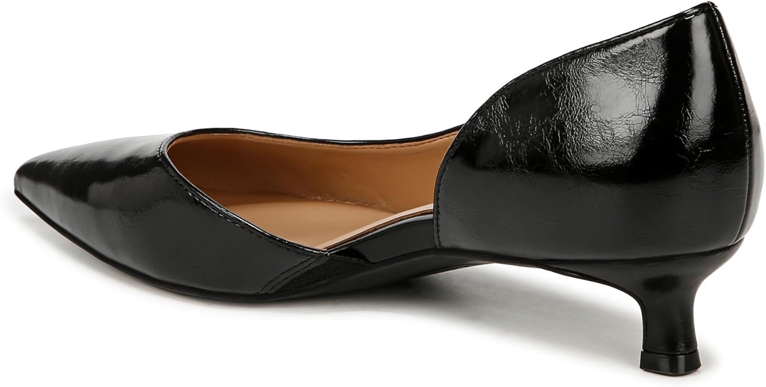 Naturalizer Women's Gallent Pointed Toe Kitten Heel Pump