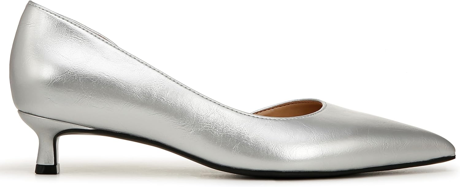 Naturalizer Women's Gallent Pointed Toe Kitten Heel Pump