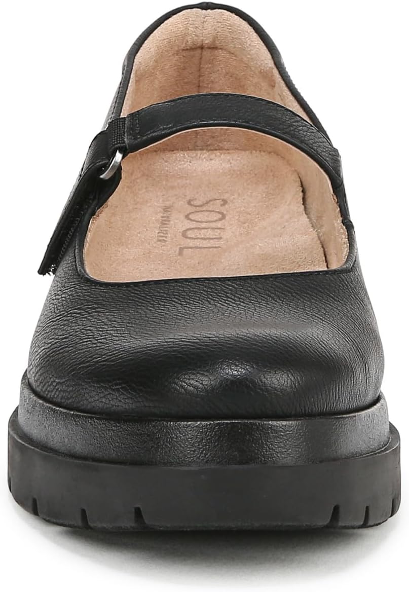Soul by Naturalizer Women's Olivet Mary Jane Lug Flat