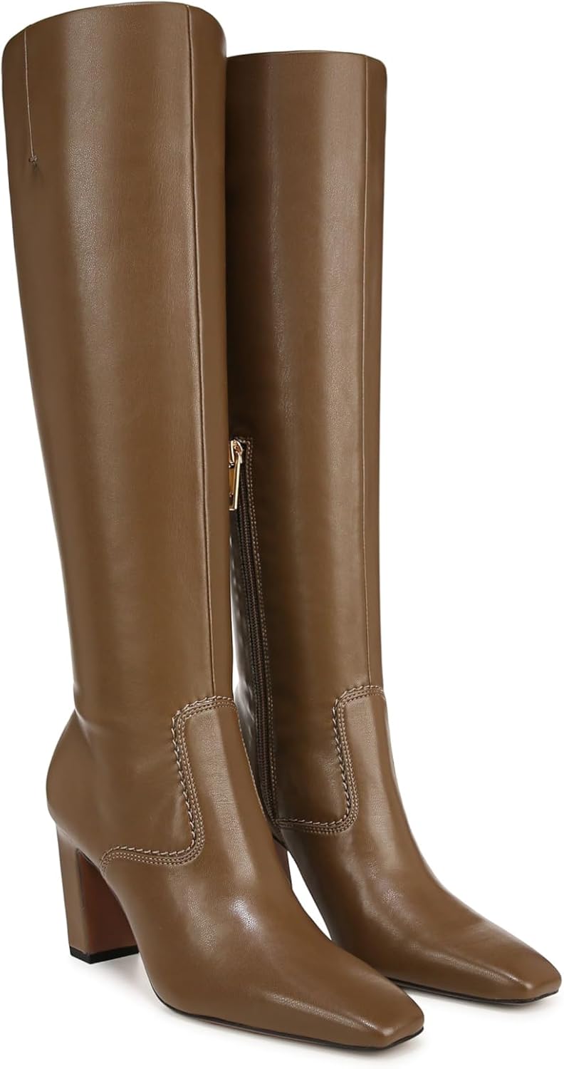 Woodland Brown Stretch Wide Calf