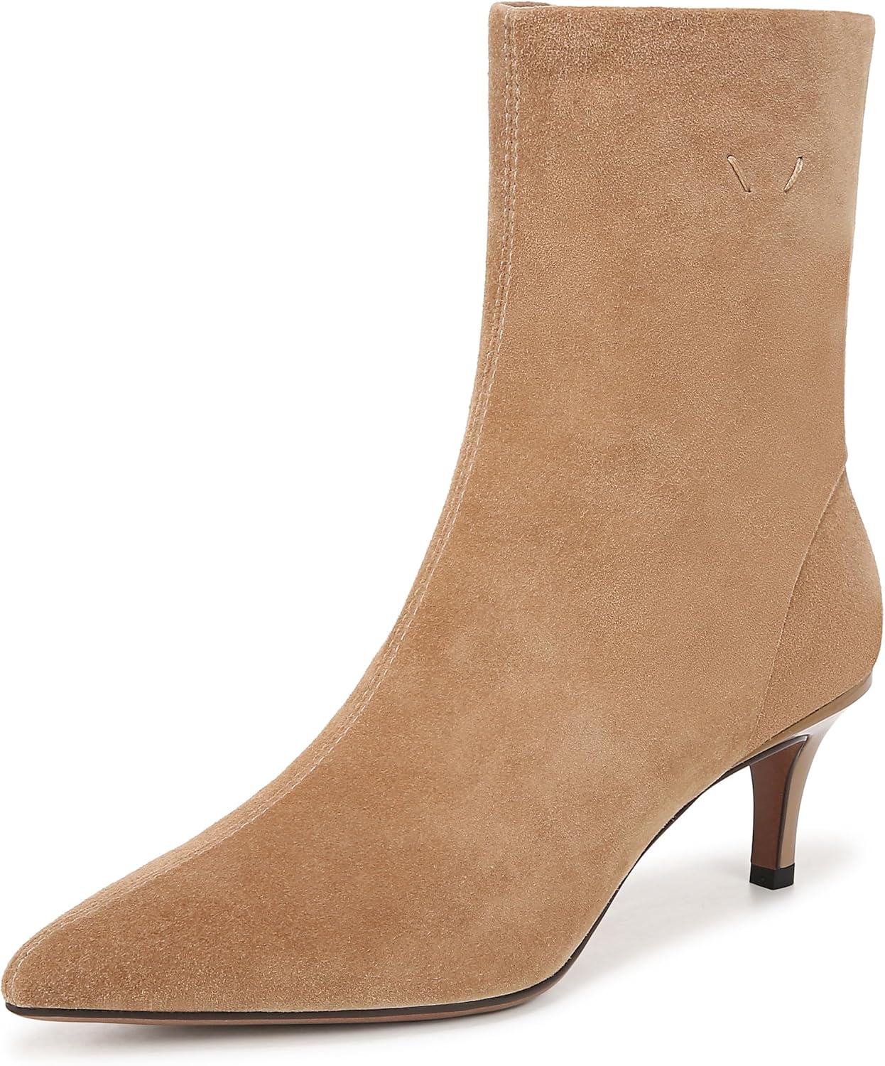 Franco Sarto Women's Anna Pointed Toe Kitten Heel Boot