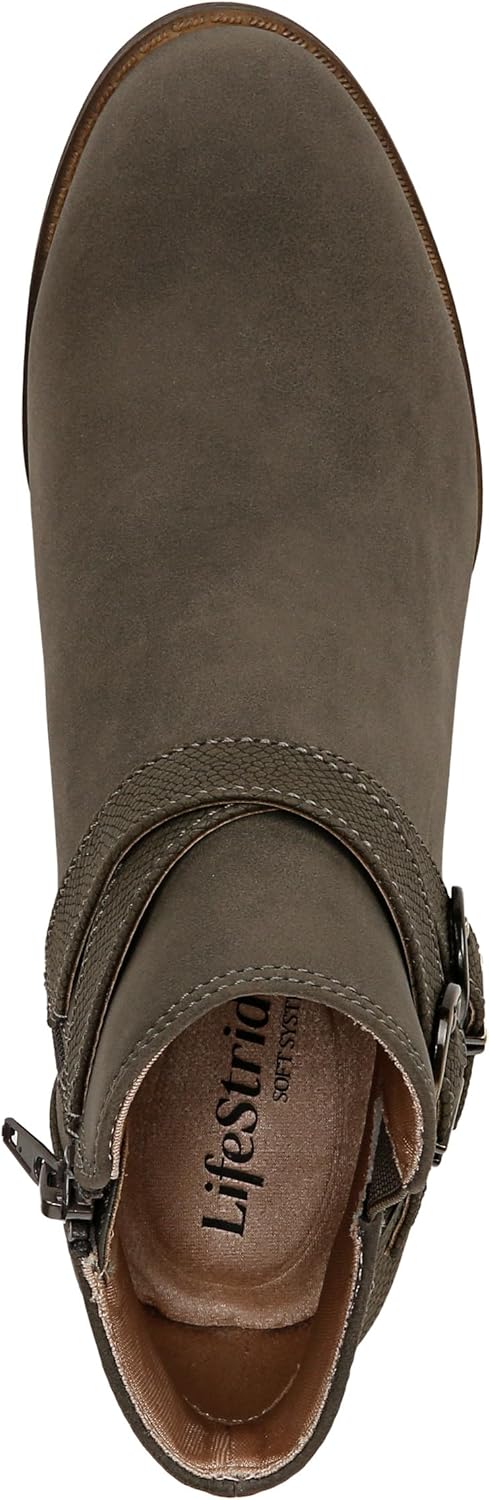 LifeStride Women's Blaire Block Heel Ankle Boot