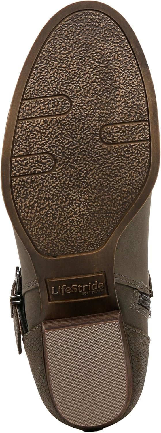 LifeStride Women's Blaire Block Heel Ankle Boot