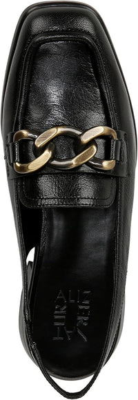 Naturalizer Women's Frances Slingback Chain Detail Loafer