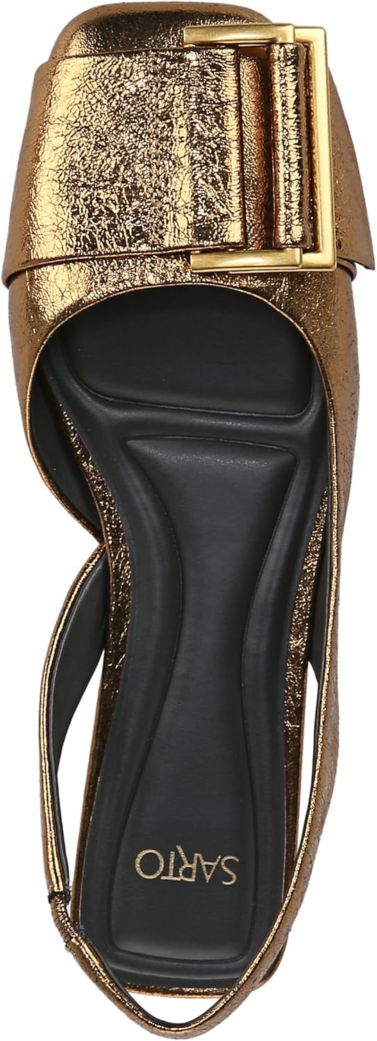 Franco Sarto Women's Tracy Slingback Square Toe Flat
