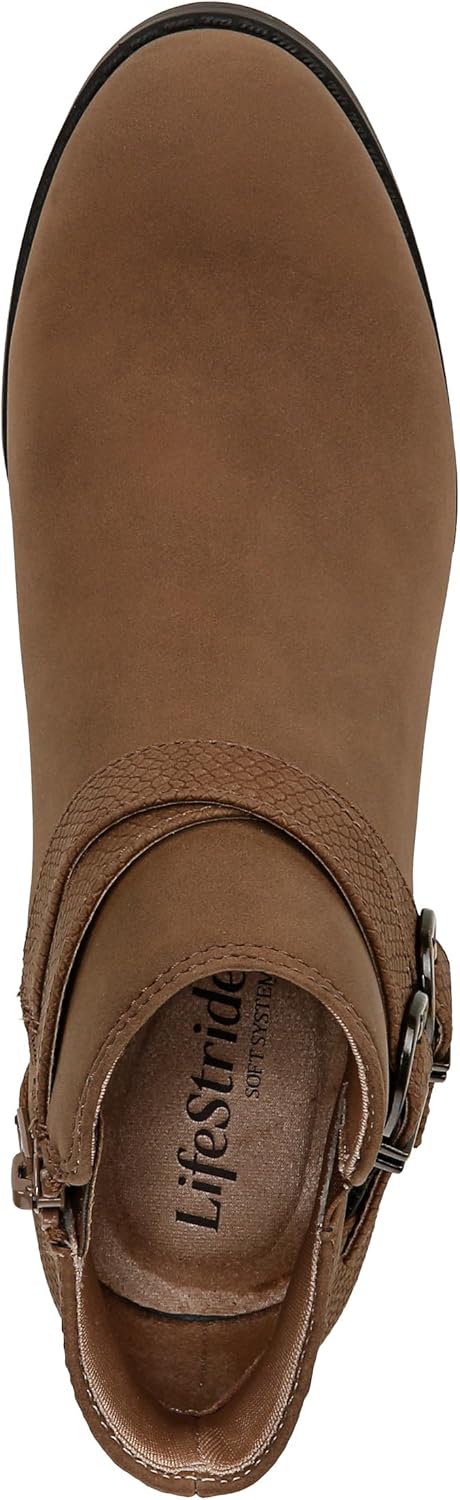 LifeStride Women's Blaire Block Heel Ankle Boot