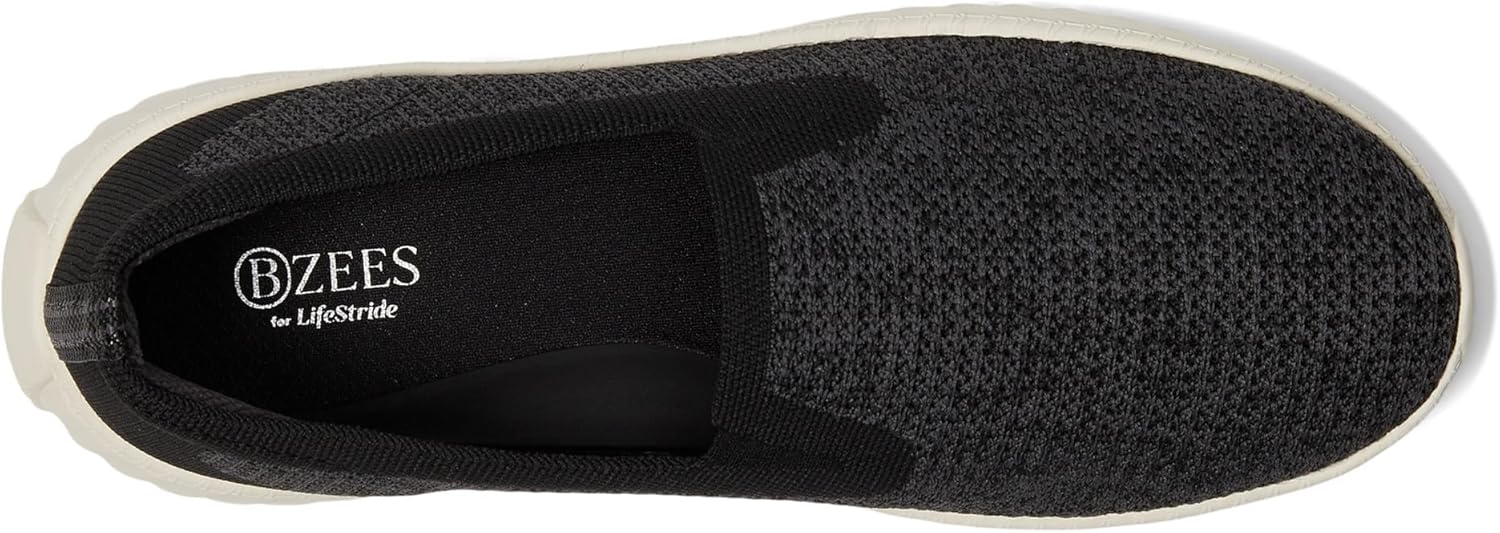 BZees Women's Wednesday Modern Slip-On Sneakers