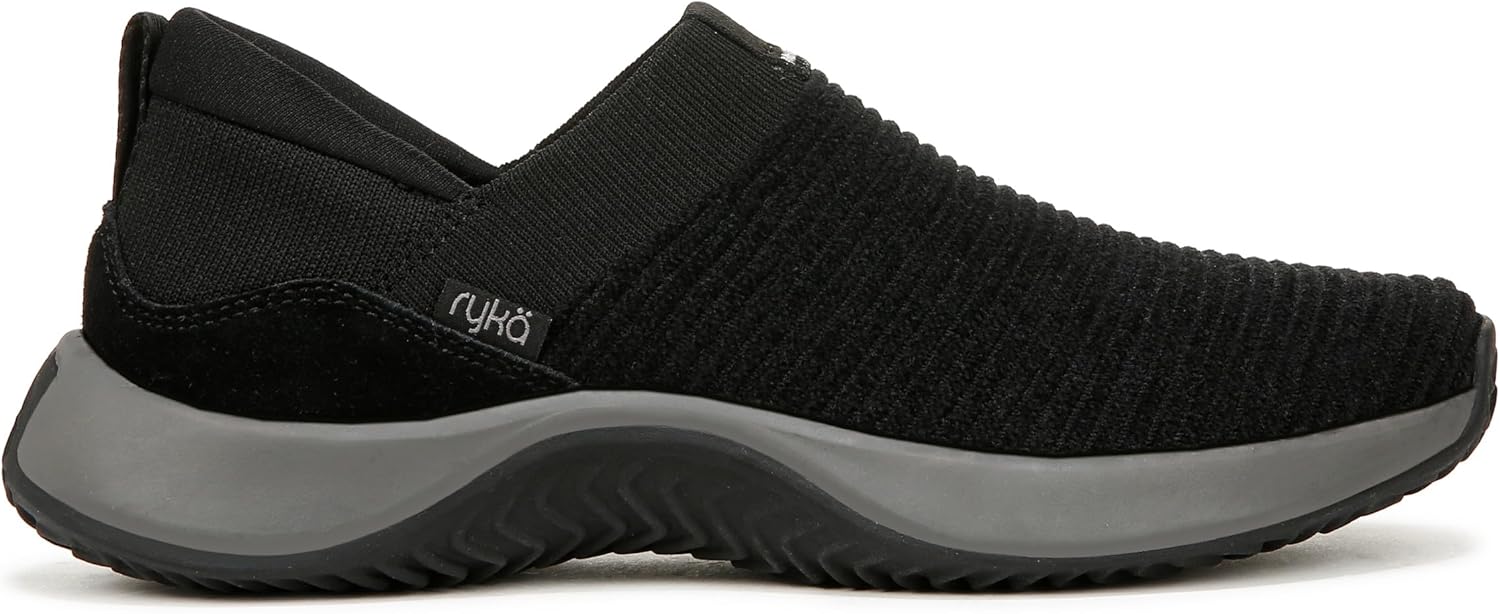 Ryka Women's Encore Knit Plus Slip On Sneaker