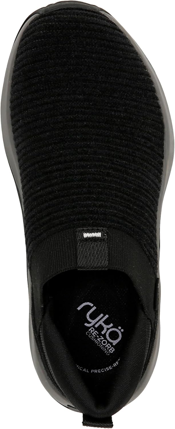 Ryka Women's Encore Knit Plus Slip On Sneaker