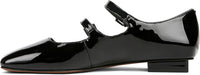 Franco Sarto Women's Tesoro Square Toe Mary Jane Flat