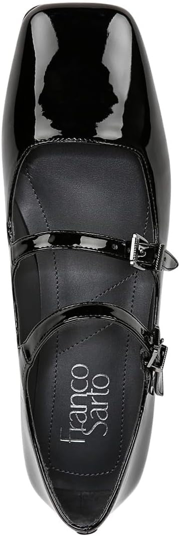 Franco Sarto Women's Tesoro Square Toe Mary Jane Flat