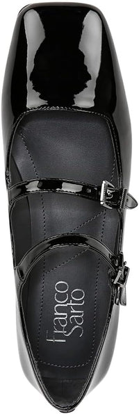 Franco Sarto Women's Tesoro Square Toe Mary Jane Flat