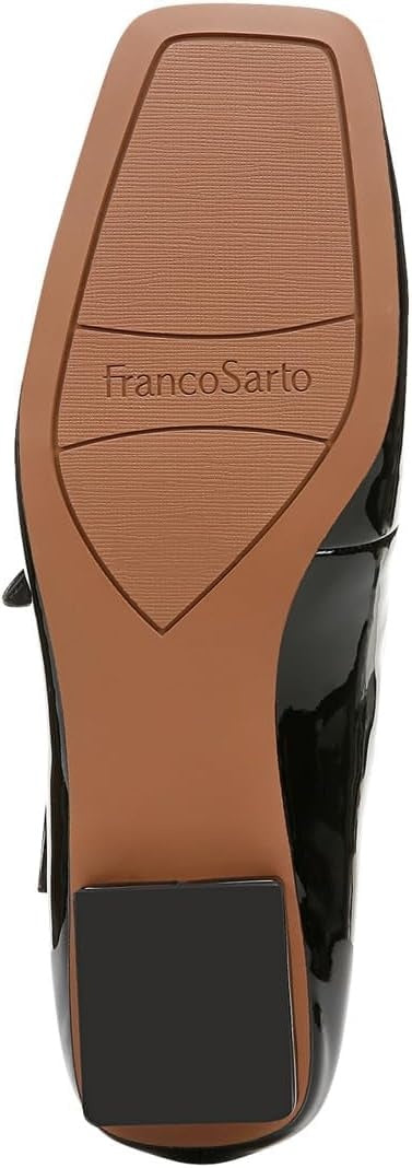 Franco Sarto Women's Tesoro Square Toe Mary Jane Flat