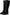 Black Smooth Extra Wide Calf