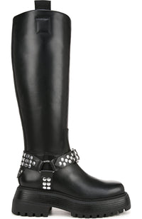 Circus NY by Sam Edelman Women's Hayes Knee High Motorcycle Boot