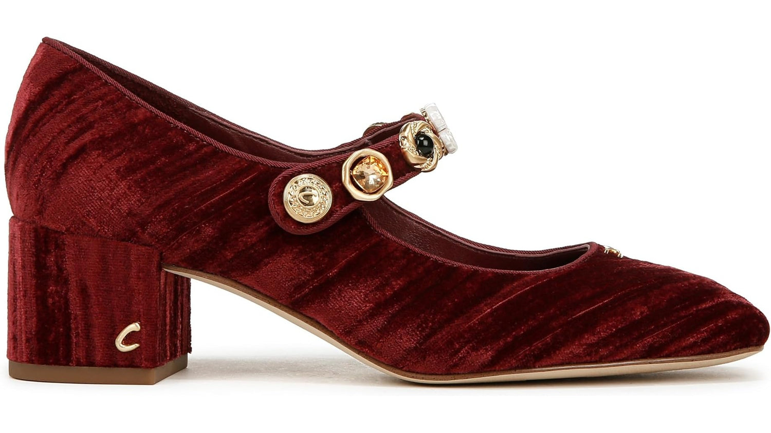 Circus Ny By Sam Edelman Women's Elaine Mary Jane Block Heel Pumps