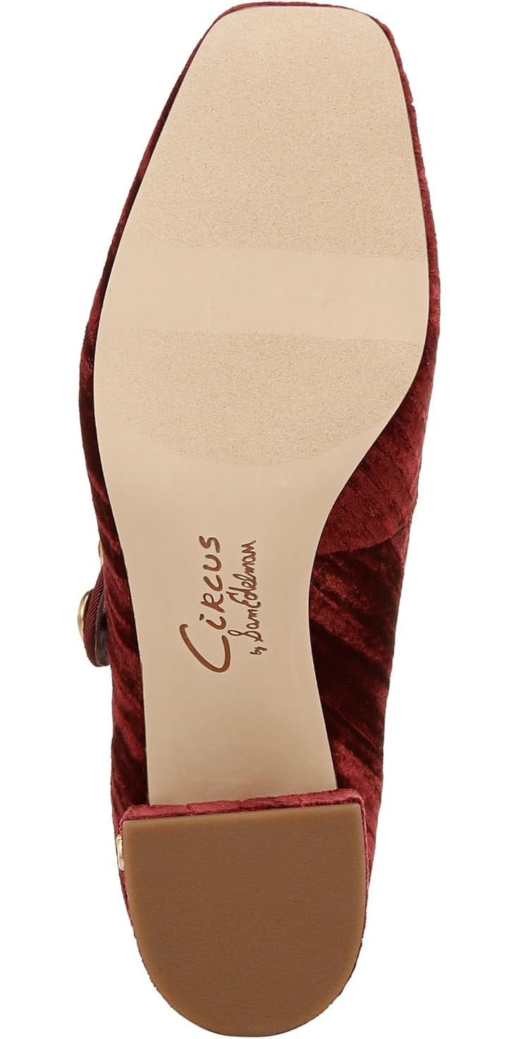Circus Ny By Sam Edelman Women's Elaine Mary Jane Block Heel Pumps