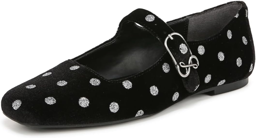 Black Velvet Glitter Dot
