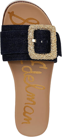 Sam Edelman Women's Ariane Buckle Heel Sandal