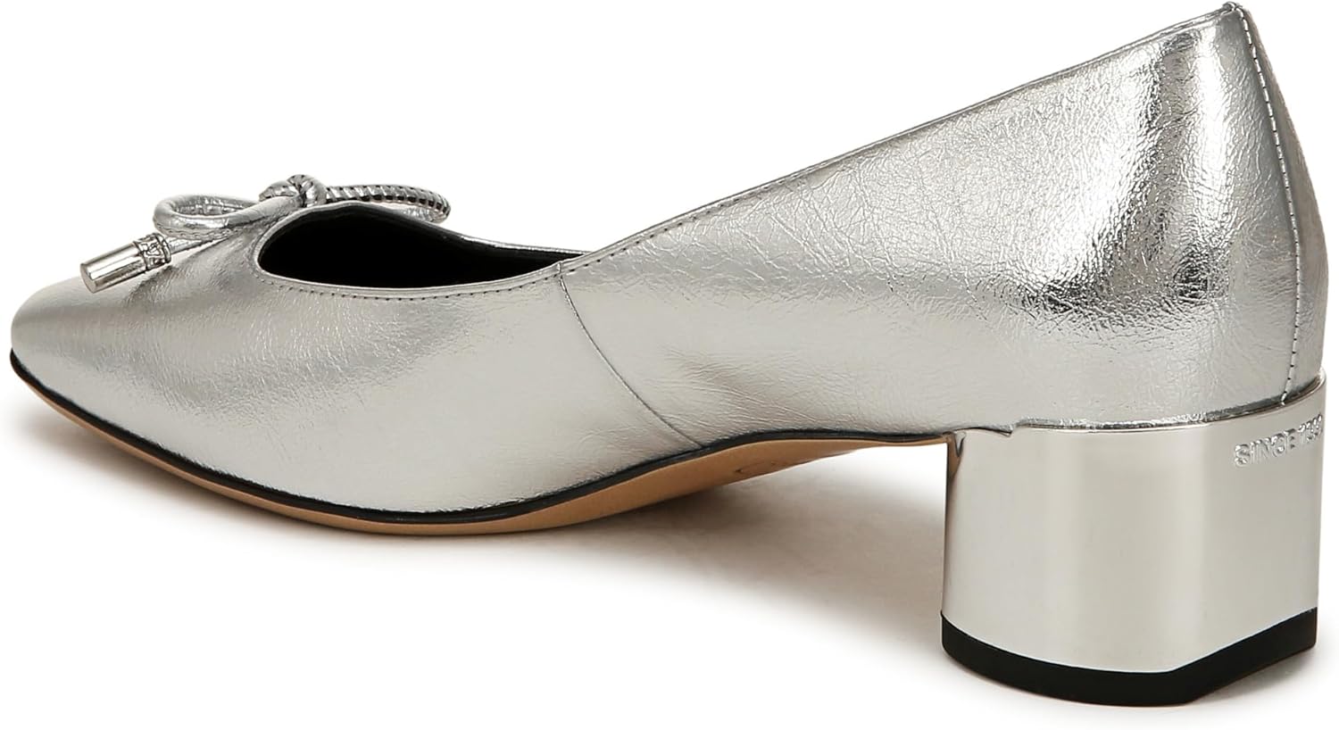Franco Sarto Womens Natalia Square Toe Heel Pumps