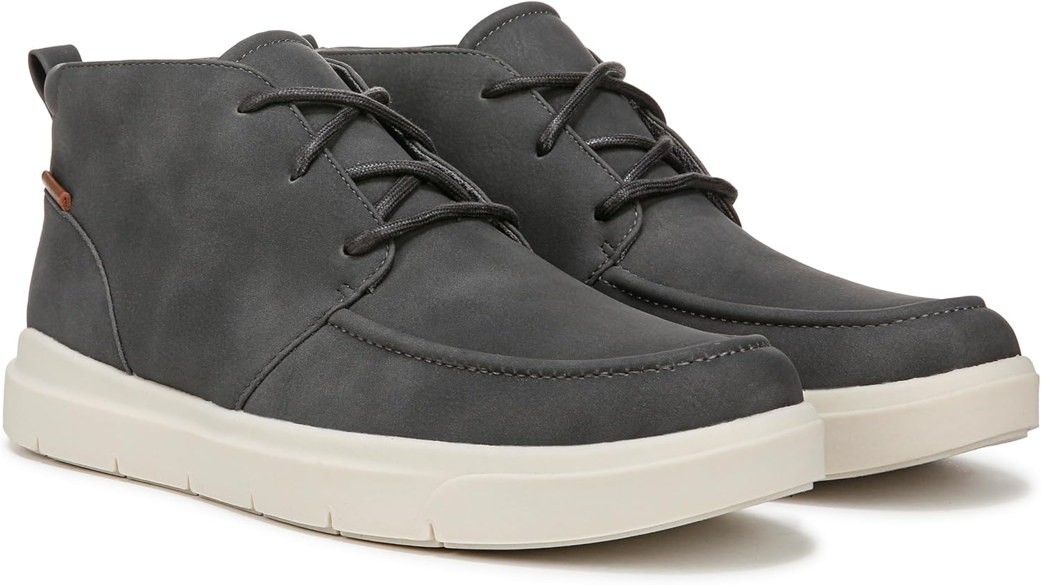 Dark Grey Textured Nubuck