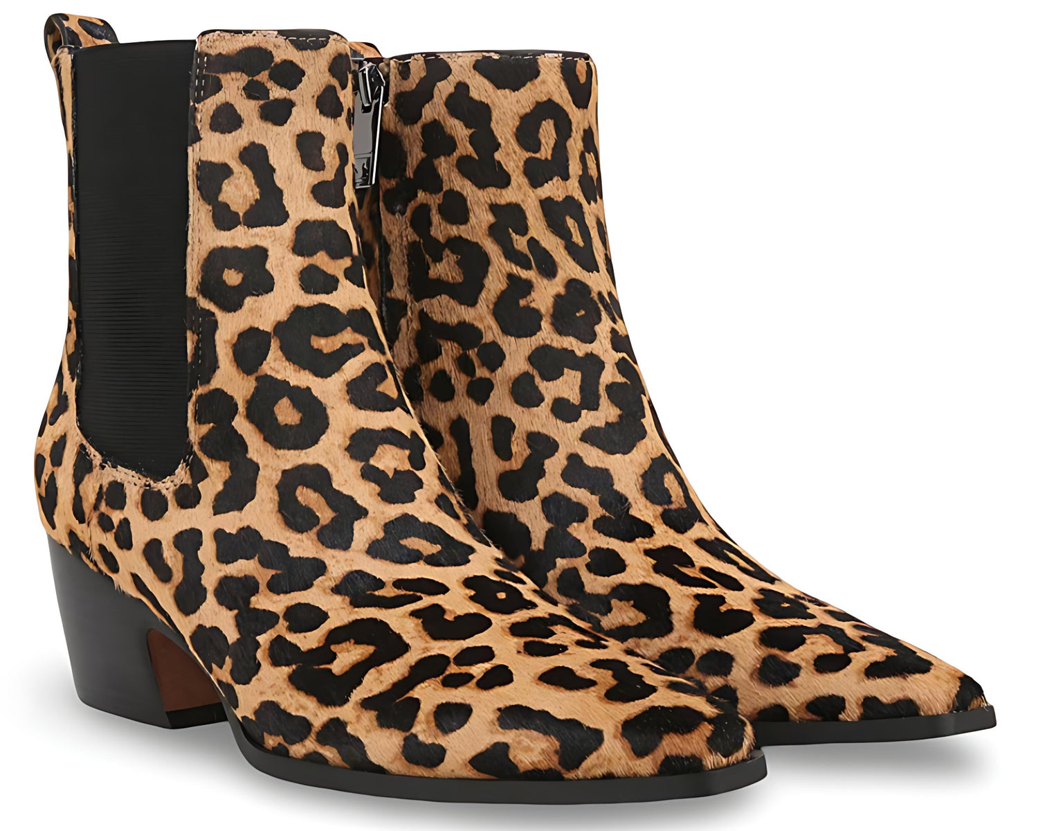 Leopard Brahma Hair Leather
