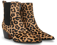 Leopard Brahma Hair Leather