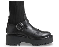 Sam Edelman Women's Elly Lug Sole Wingtip Ankle Boots