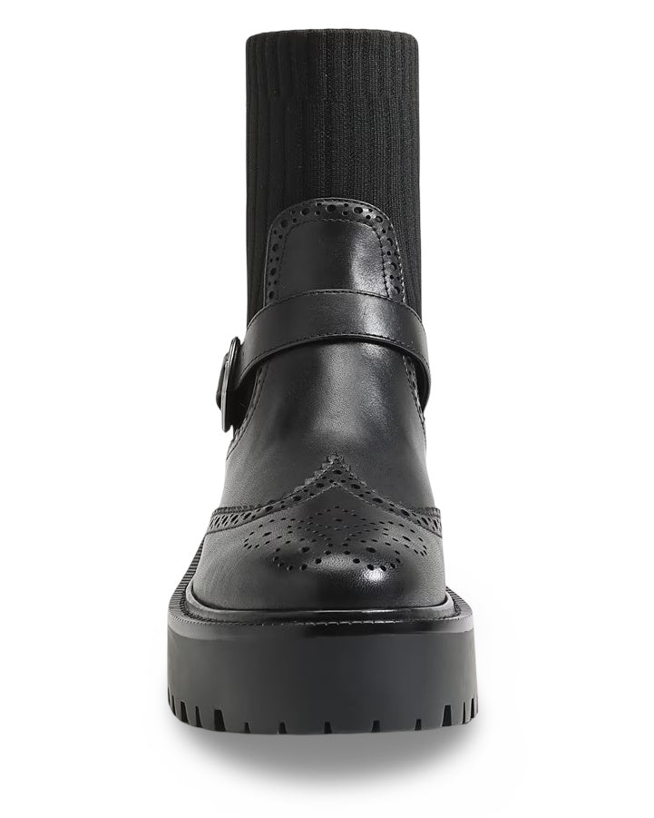 Sam Edelman Women's Elly Lug Sole Wingtip Ankle Boots
