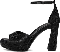 27 EDIT Natuaralizer Womne's Delphie Ankle Strap Platform Dress Sandals