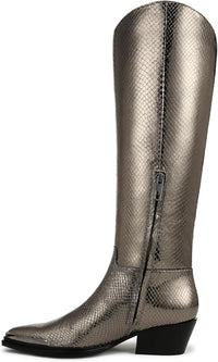 Franco Sarto Women's Billie Western Knee High Boot