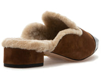 Veronica Beard Women's Cecile Shearling Mule