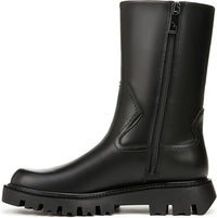 Franco Sarto Women's Brina Mid Calf Lug Bottom Boot