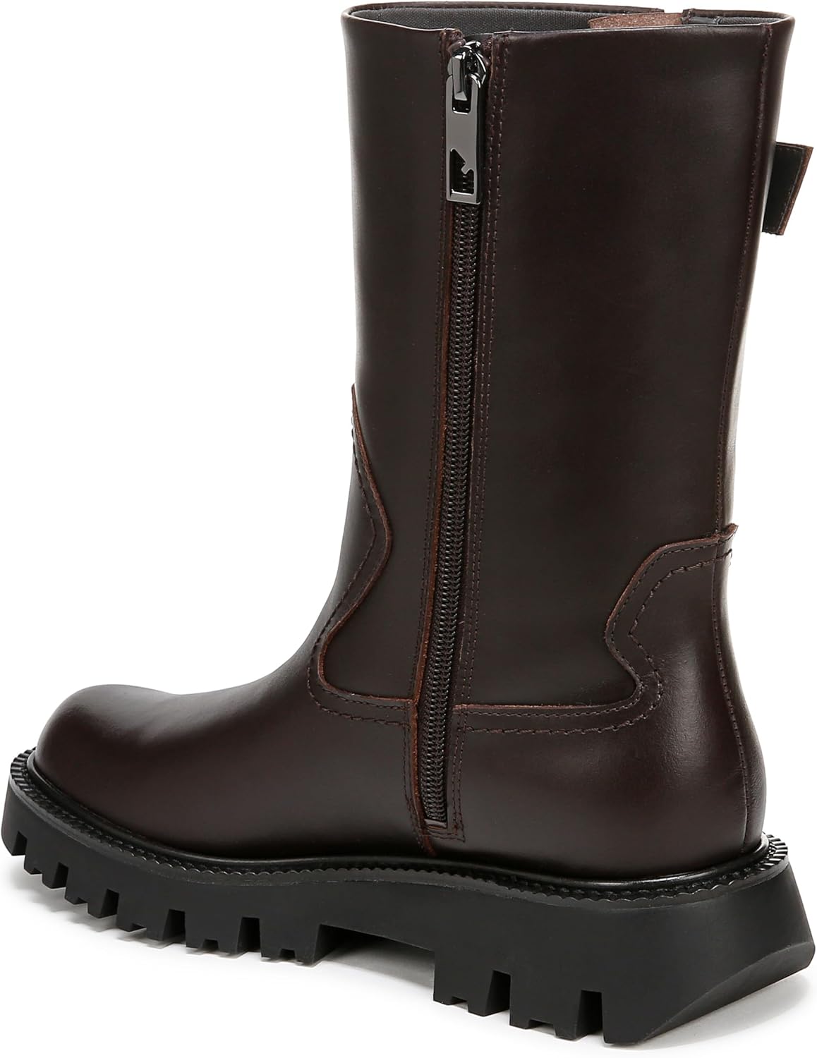 Franco Sarto Women's Brina Mid Calf Lug Bottom Boot