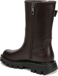 Franco Sarto Women's Brina Mid Calf Lug Bottom Boot