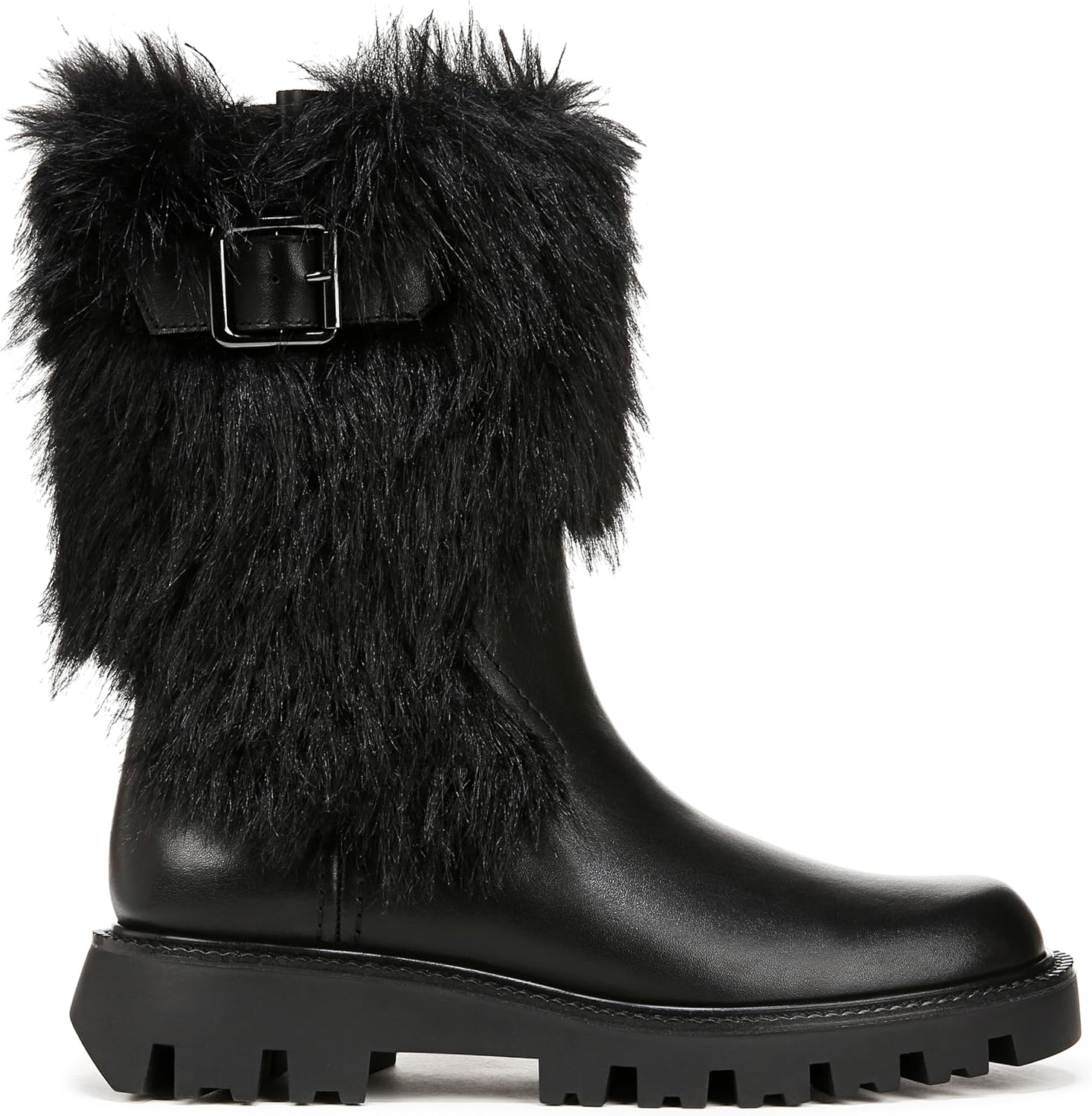 Franco Sarto Women's Brina Mid Calf Lug Bottom Boot