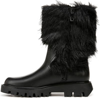 Franco Sarto Women's Brina Mid Calf Lug Bottom Boot