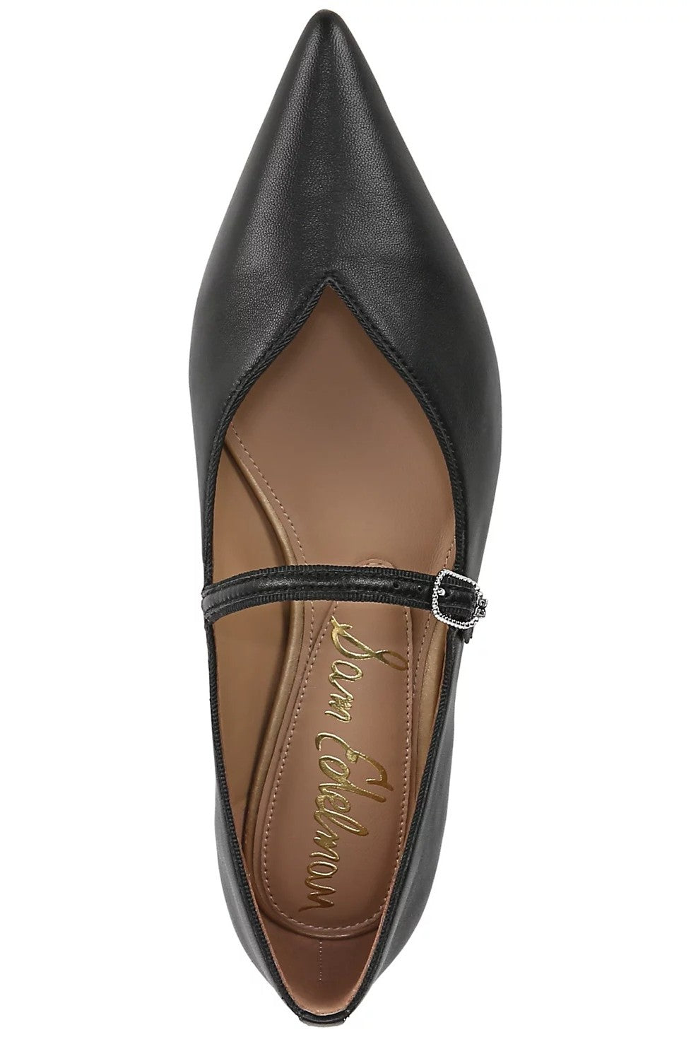 Sam Edelman Women's Noa Pointed Toe Mary Jane Flat