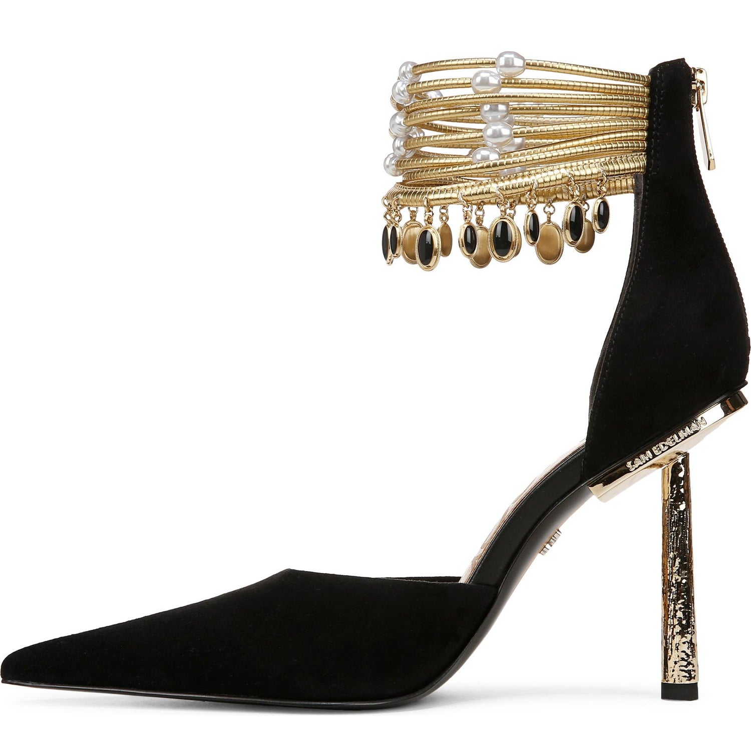 Sam Edelman Women's Darra Ankle Gem Heels