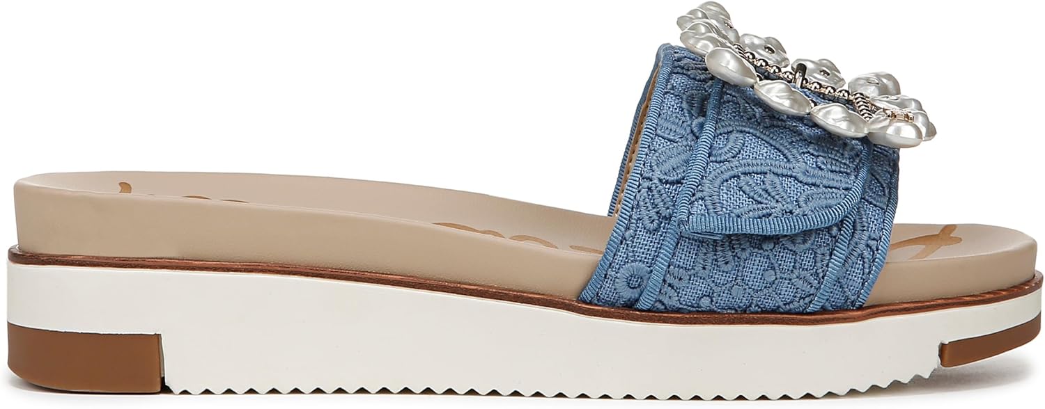 Sam Edelman Women's Ariane Buckle Heel Sandal