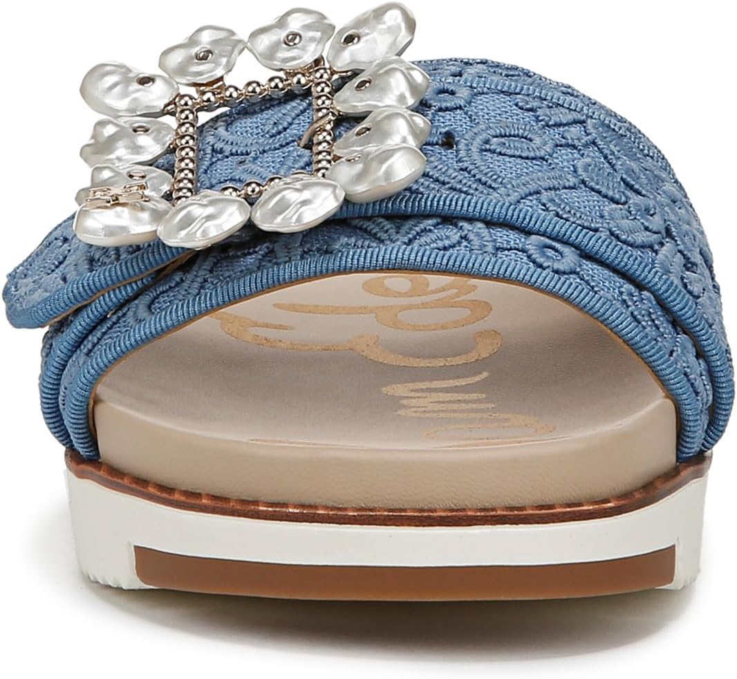 Sam Edelman Women's Ariane Buckle Heel Sandal