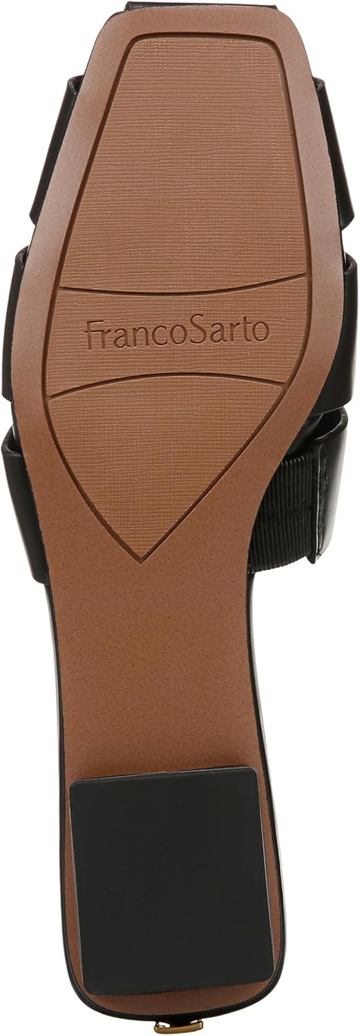 Franco Sarto Women's Tavana Fisherman Square Toe Flat Mules