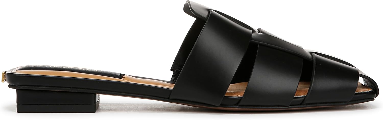 Franco Sarto Women's Tavana Fisherman Square Toe Flat Mules