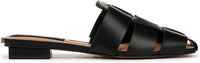 Franco Sarto Women's Tavana Fisherman Square Toe Flat Mules