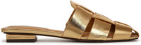 Franco Sarto Women's Tavana Fisherman Square Toe Flat Mules