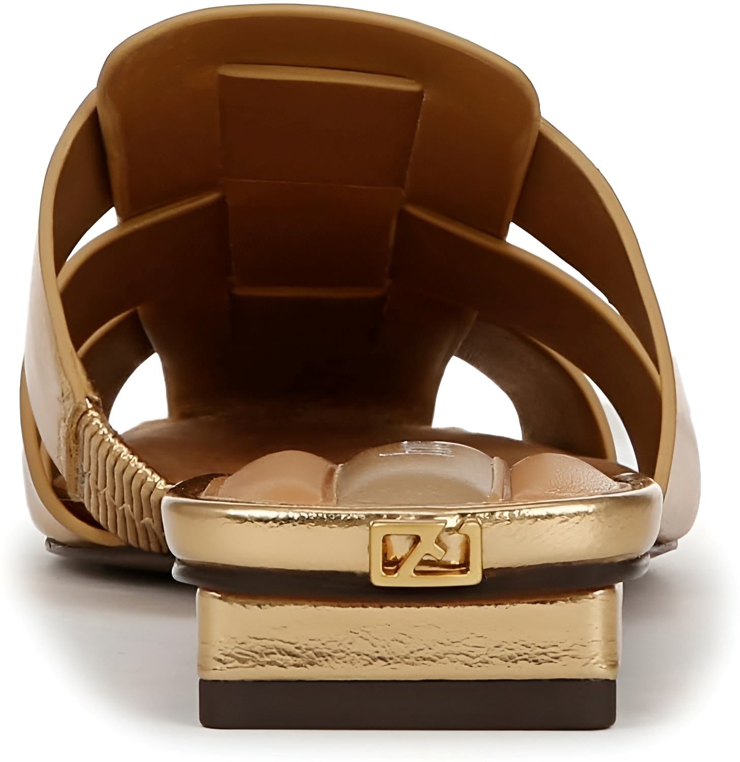 Franco Sarto Women's Tavana Fisherman Square Toe Flat Mules