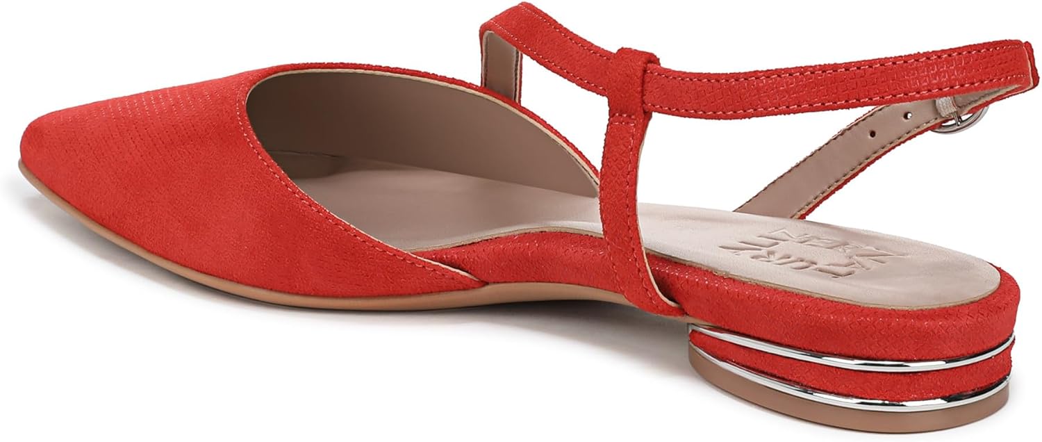 Naturalizer Womens Hawaii Pointed Toe Slingback Flats