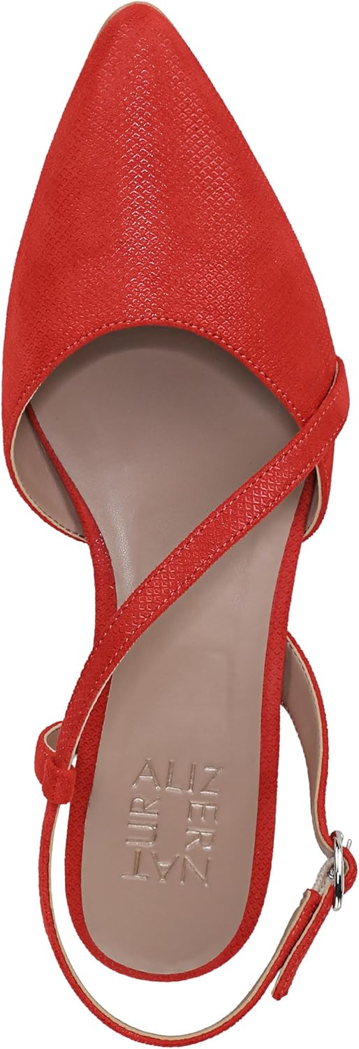 Naturalizer Womens Hawaii Pointed Toe Slingback Flats