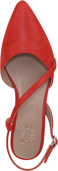 Naturalizer Womens Hawaii Pointed Toe Slingback Flats