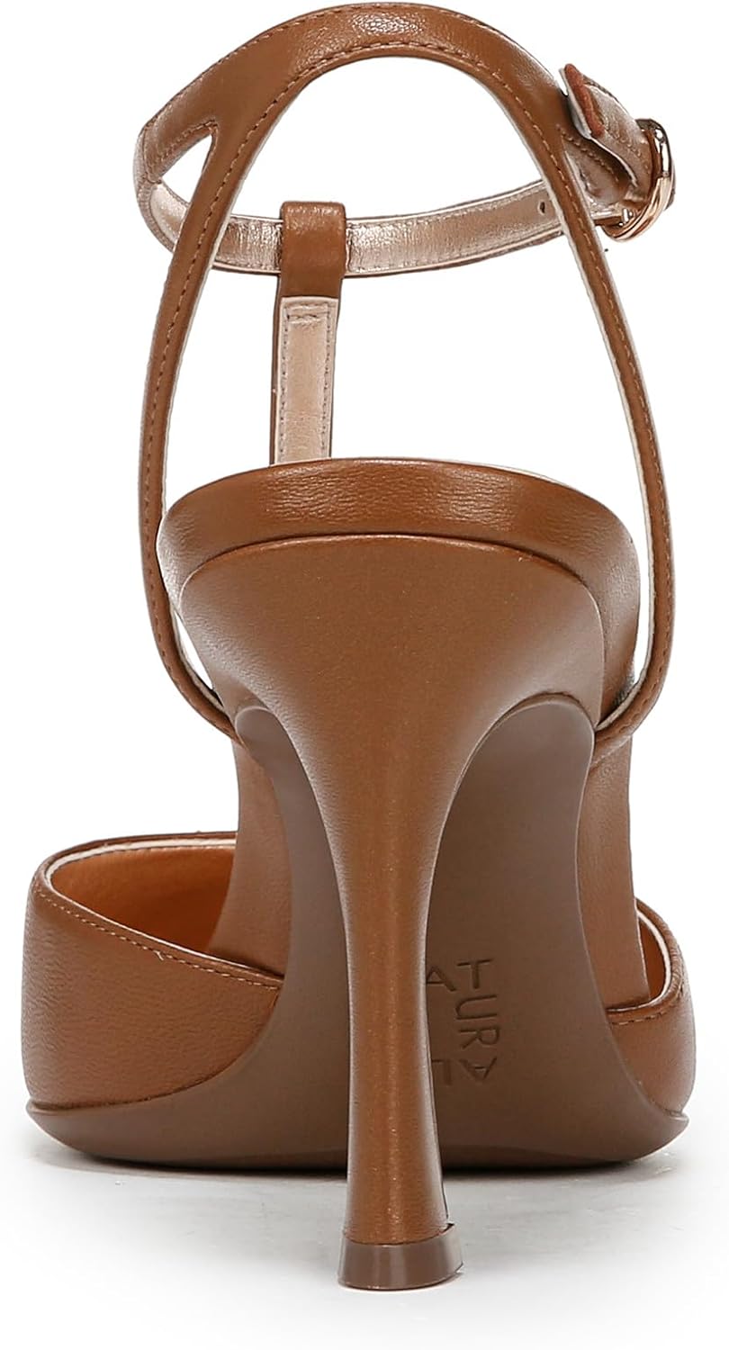 Naturalizer Womens Astrid Pointed Toe T-Strap Pump